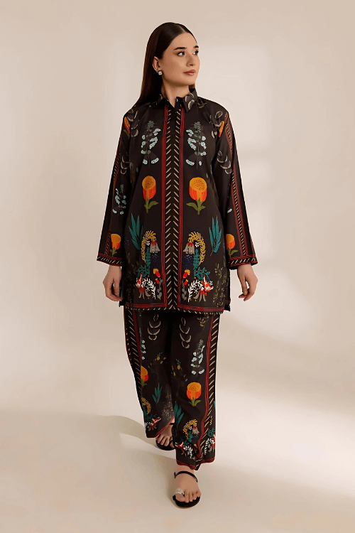3PCS Swiss Lawn Suit Wild Bloom – Unstitched