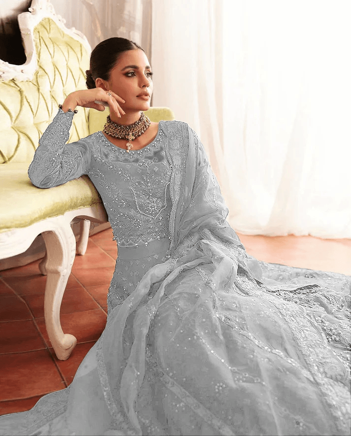 Luxury Bridal Ensemble - Unstitched