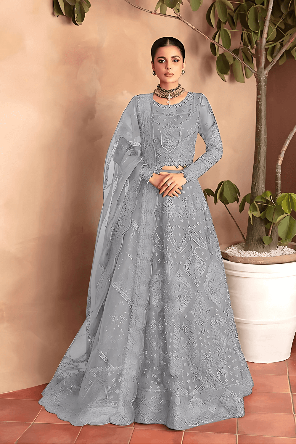 Luxury Bridal Ensemble - Unstitched