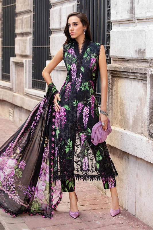 Luxury Khaddar Flora Cascade - Unstitched