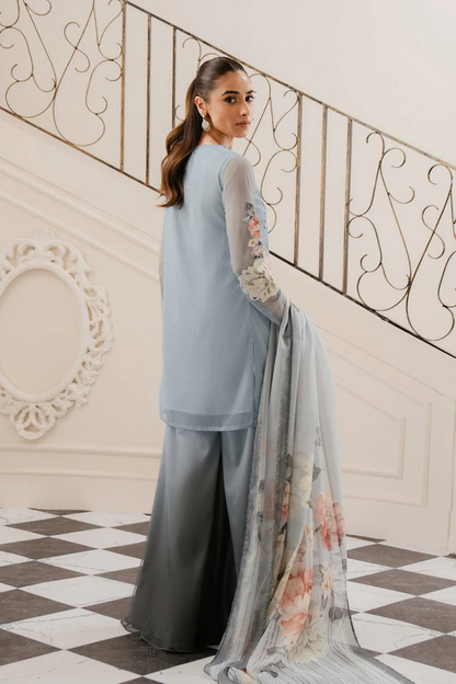 3 PCS Luxury Silk Suit - Unstitched